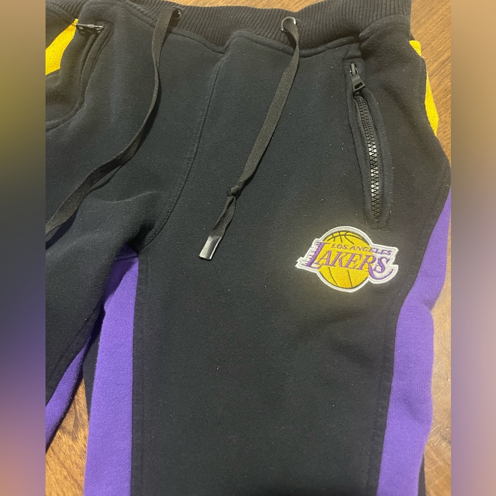 Lakers warmup pants